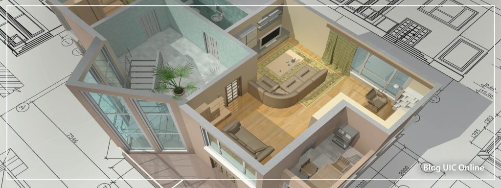 Diseño de interiores, arquitectura e interiorismo.