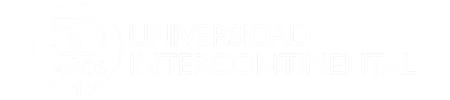 Logo-50-Universidad-Intercontinental-horizontal-blanco