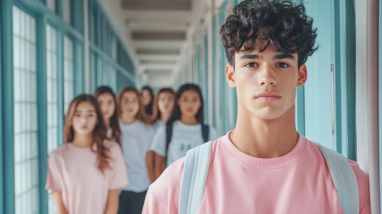 Estudiantes y docentes colaborando con liderazgo en un entorno universitario