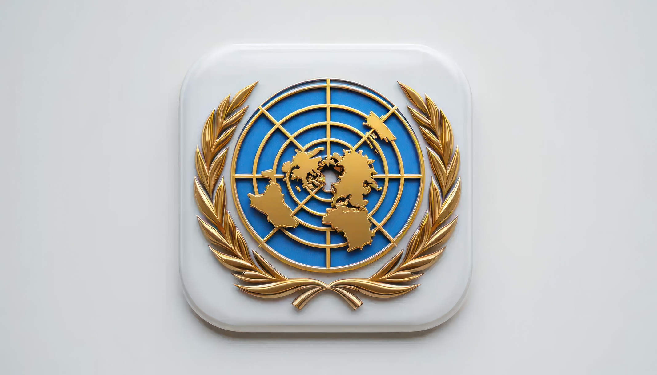Sede de la ONU en Nueva York con banderas internacionales, símbolo de los compromisos internacionales y el multilateralismo
