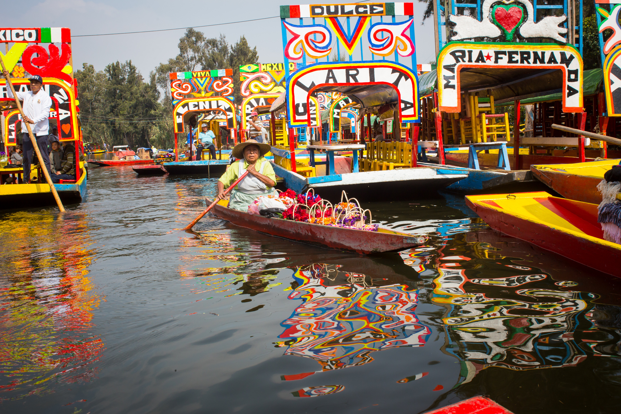 Turismo en México 2024. Trajineras de Xochimilco