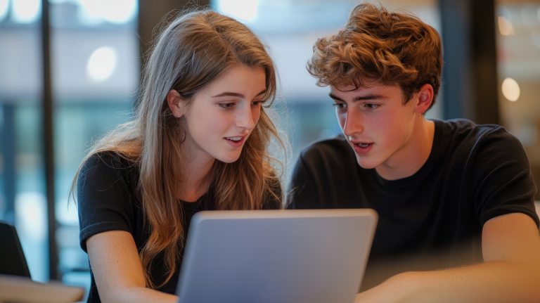 Jóvenes mexicanos invirtiendo desde su celular en plataformas con criterios ESG y valores sostenibles.