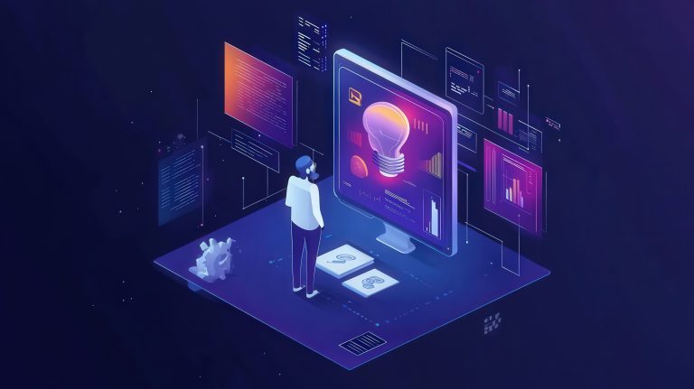 Estrategia de mercadotecnia digital analizada por equipo en oficina moderna