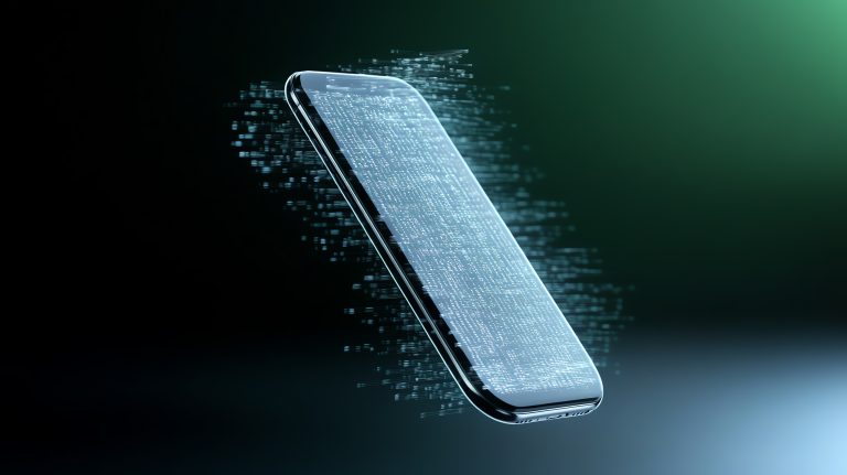 Imagen que ilustra cómo el diseño gráfico influye en la mercadotecnia sensorial, con elementos visuales, auditivos y táctiles conectando al consumidor