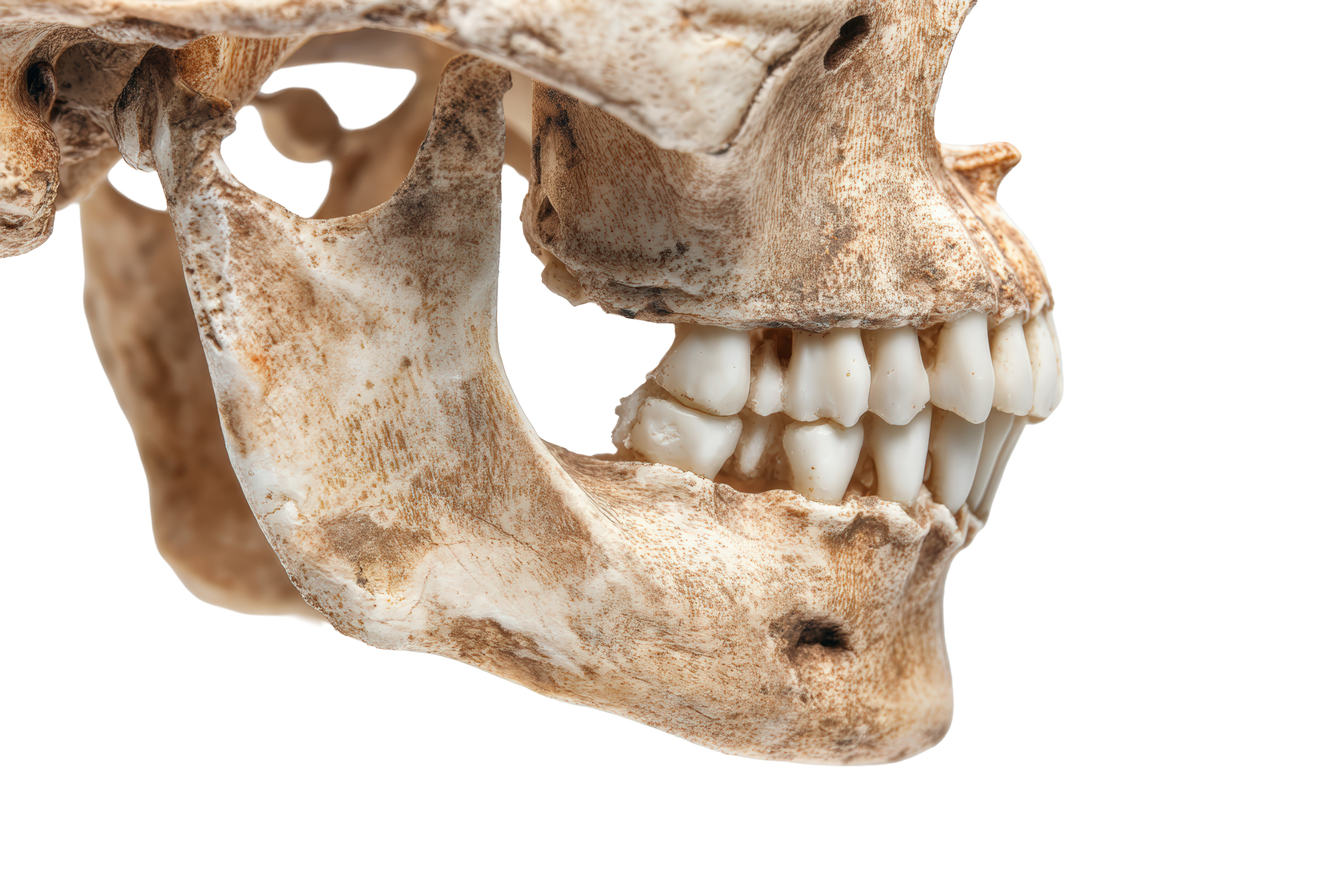 Lesión de mordedura humana con escala métrica utilizada en análisis de odontología forense.