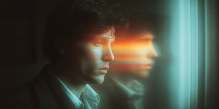 Persona reflexionando tras recibir un diagnóstico, representando una crisis por enfermedad y su impacto emocional.