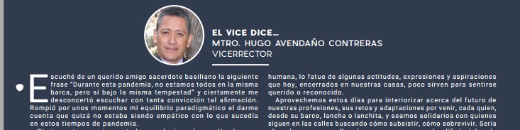 El vice dice..