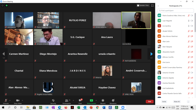 Conferencia sobre la importancia de la oratoria en los juicios orales