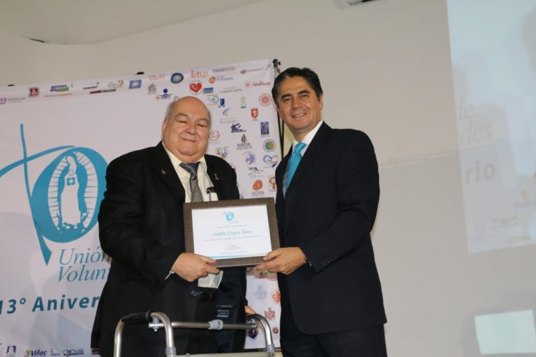 Miembro del Coleg fue reconocido por la asociación Unión de Voluntades