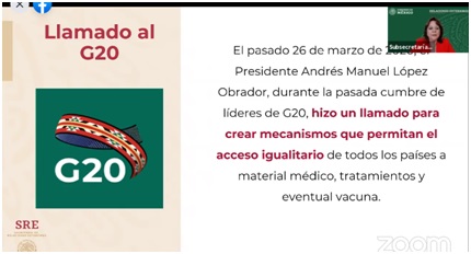 RCI presente en webinars de la SRE y el Instituto Matías Romero