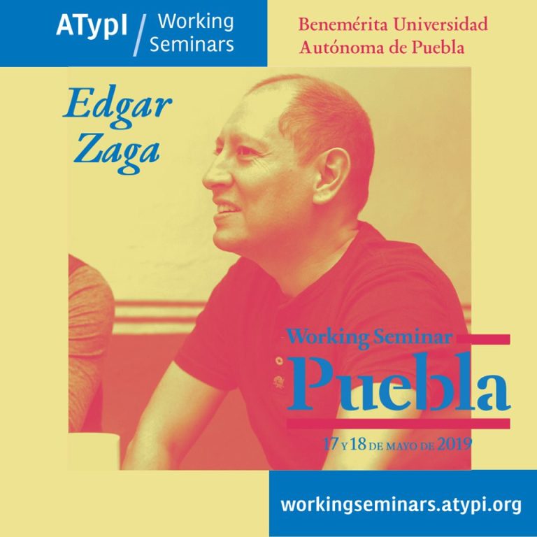 Diseño Gráfico presente en el Working Seminar de la ATypI