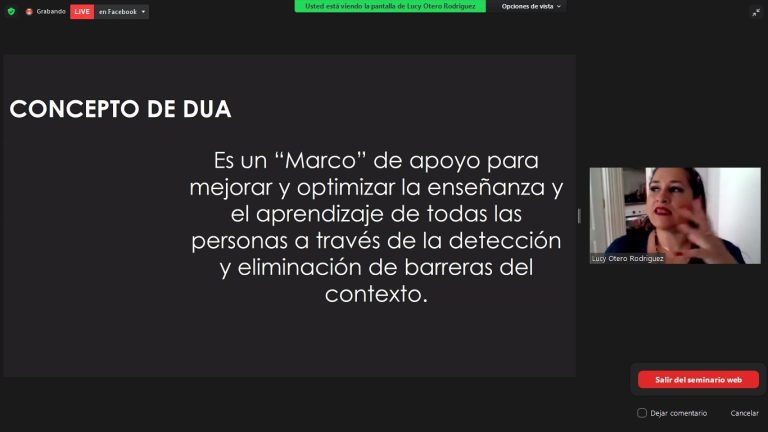 Diseño universal del aprendizaje (DUA)