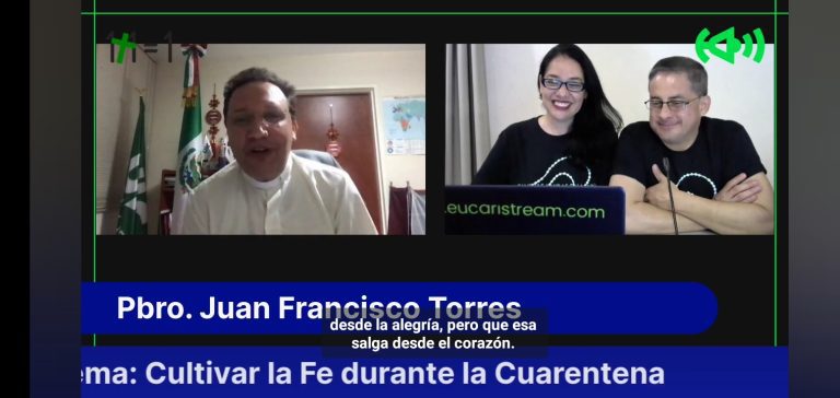 “Cultivar la fe durante la cuarentena”. DGFI presente en eucaristream
