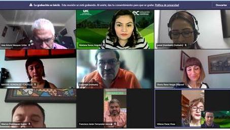 Ceremonia de clausura de Diplomado en Tanatología