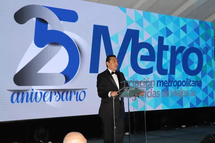 Turismo UIC presente en el 25 aniversario de la Asociación Metropolitana de Agencias de Viajes