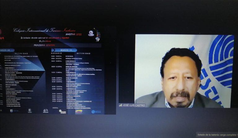 Participación LANT en el 1er Coloquio Internacional del Turismo Inclusivo