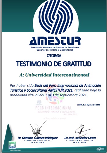 Concluye el Foro Internacional de Animación Turística y Sociocultural Amestur 2021