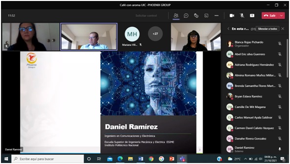 3ª conferencia de “Café con aroma UIC: Practica y Emprende”