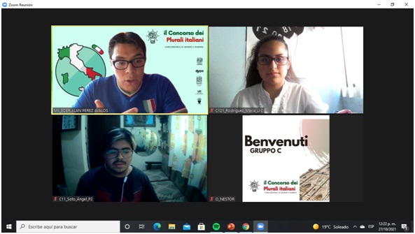 Estudiantes de Bachillerato participaron en il Concorso dei Plurali italiani