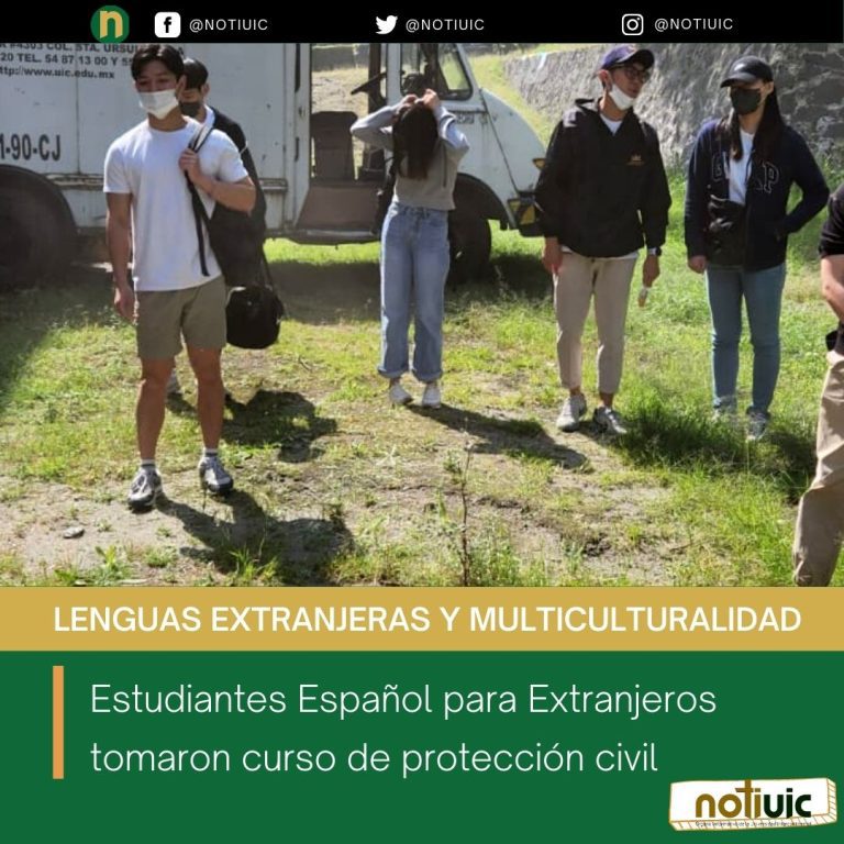Estudiantes Español para Extranjeros tomaron curso de protección civil
