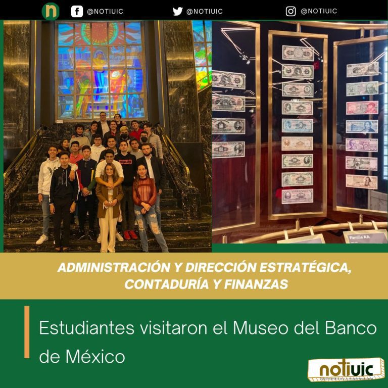 Estudiantes visitaron el Museo del Banco de México