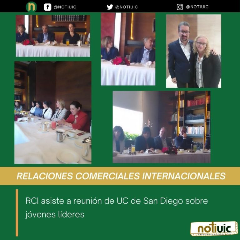 RCI asiste a reunión de UC de San Diego sobre jóvenes líderes