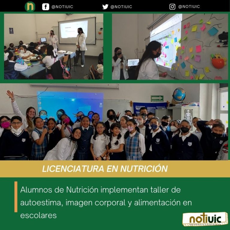 Alumnos de Nutrición implementan taller de autoestima