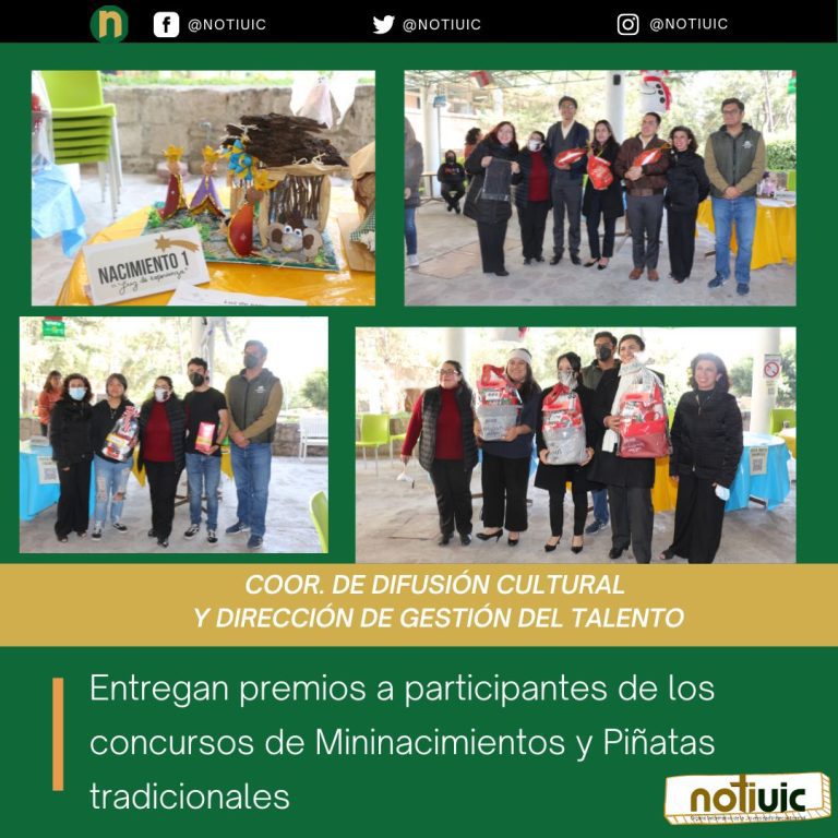Entregan premios a participantes de los concursos de Mininacimientos y Piñatas tradicionales