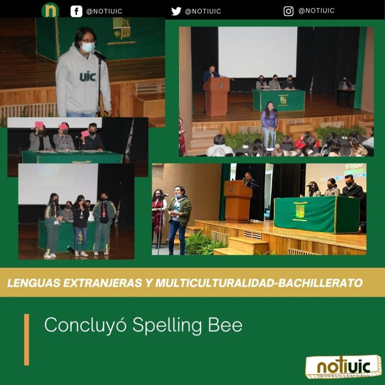 Concluyó Spelling Bee