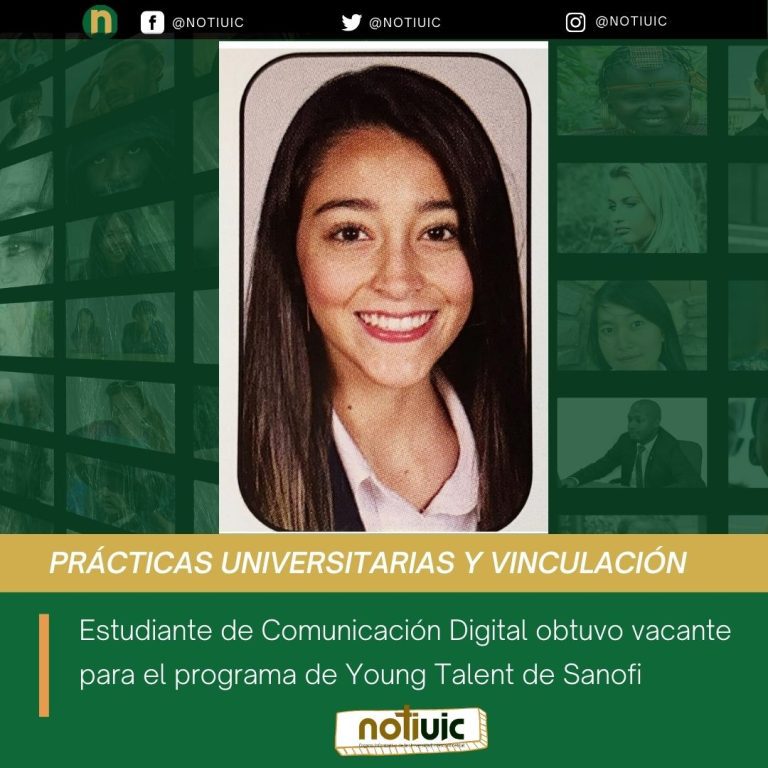Estudiante de Comunicación Digital obtuvo vacante para el programa de Young Talent de Sanofi