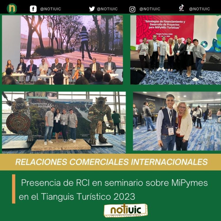 Estudiantes de RCI asistieron a seminario sobre MiPymes en el Tianguis Turístico 2023