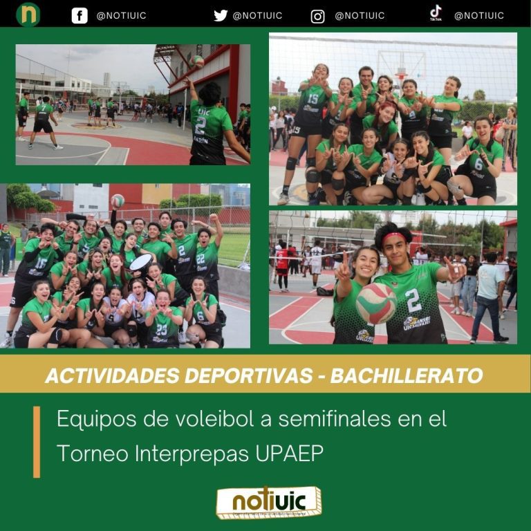 Equipos de voleibol a semifinales en el Torneo Interprepas UPAEP
