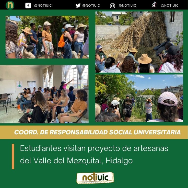 Estudiantes visitan proyecto de artesanas del Valle del Mezquital