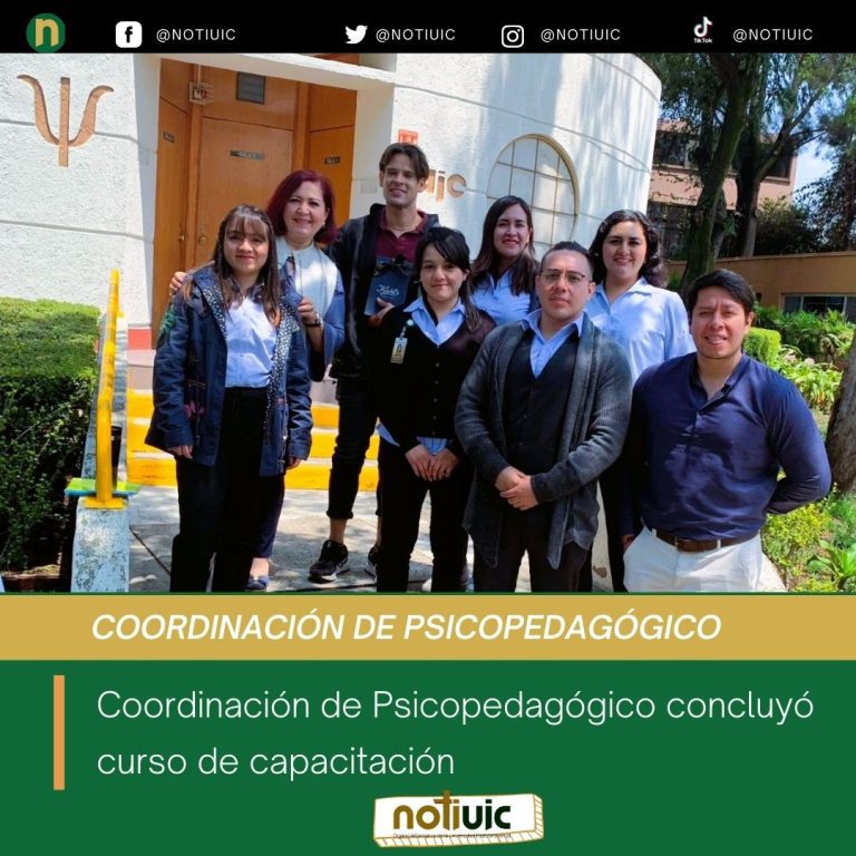 Coordinación de Psicopedagógico concluyó curso de capacitación