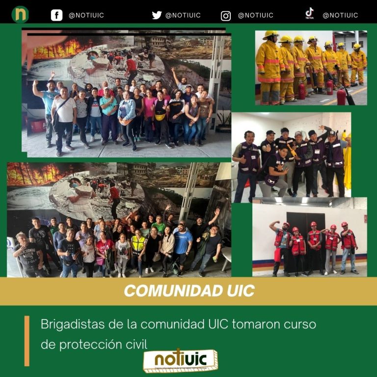 Brigadistas de la comunidad UIC tomaron curso de protección civil