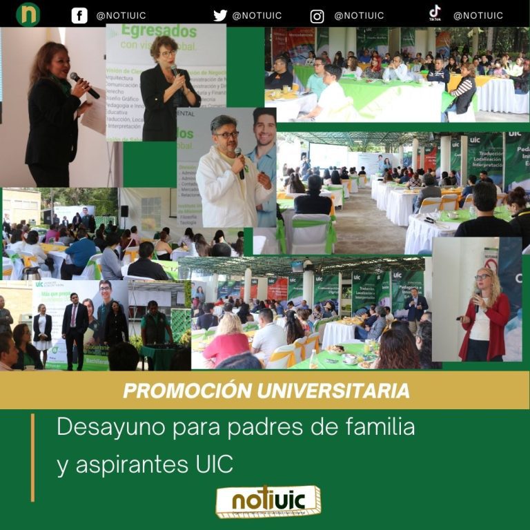 Desayuno para padres de familia y aspirantes UIC