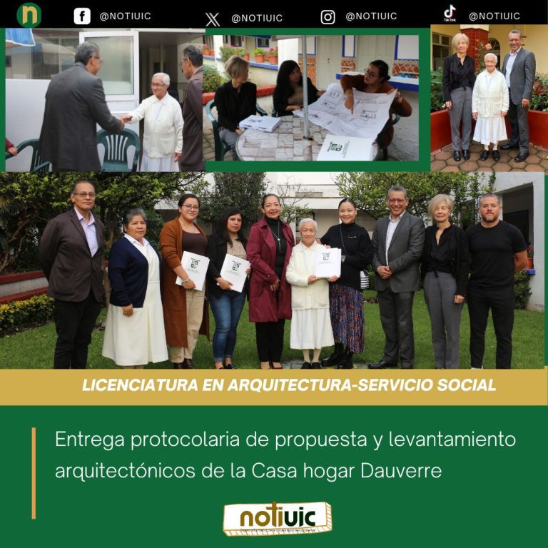 Entrega protocolaria de propuesta y levantamiento arquitectónicos de la Casa hogar Dauverre