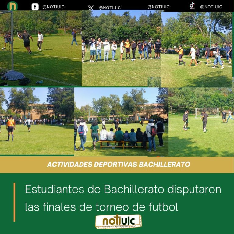 Estudiantes de Bachillerato disputaron las finales de torneo de futbol