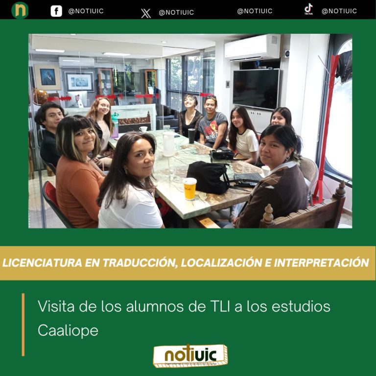 Visita de los alumnos de TLI a los estudios Caaliope