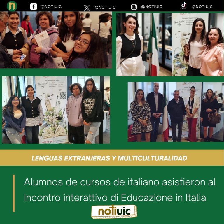Alumnos de cursos de italiano asistieron al Incontro interattivo di Educazione in Italia