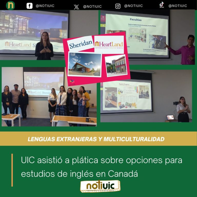 UIC asistió a plática sobre opciones para estudios de inglés en Canadá