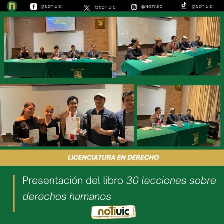 Presentación del libro 30 lecciones sobre derechos humanos