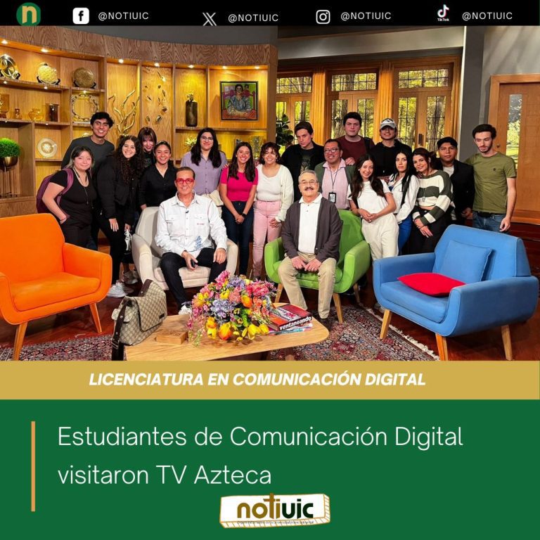 Estudiantes de Comunicación Digital visitaron TV Azteca