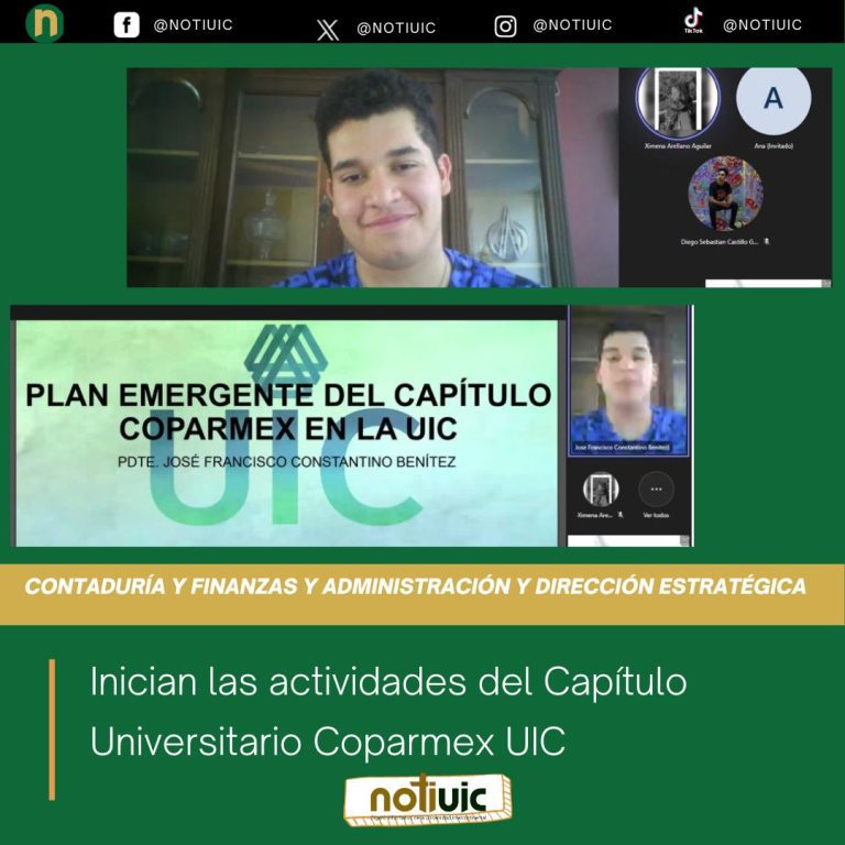 Inician las actividades del Capítulo Universitario Coparmex UIC