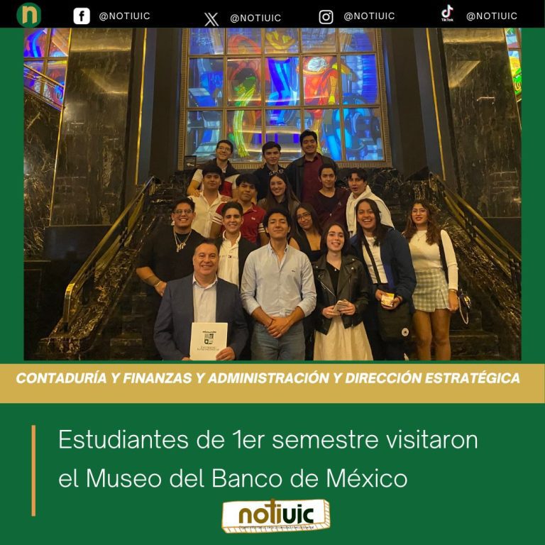 Estudiantes de 1er semestre visitaron el Museo del Banco de México