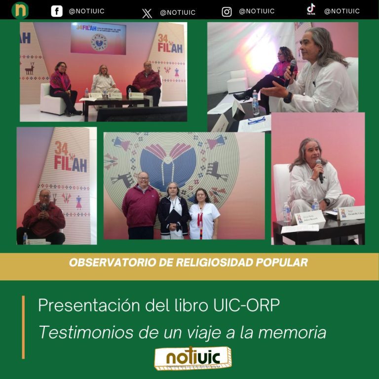 Presentación del libro UIC-ORP “Testimonios de un viaje a la memoria”