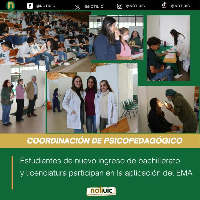 Estudiantes de nuevo ingreso de bachillerato y licenciatura participan en la aplicación del EMA