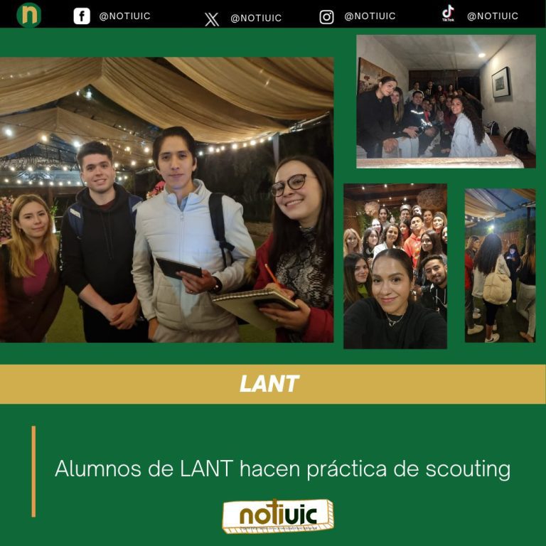 Alumnos de LANT hacen práctica de scouting