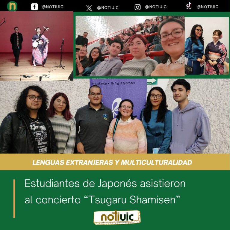 Estudiantes de Japonés asistieron al concierto “Tsugaru Shamisen”