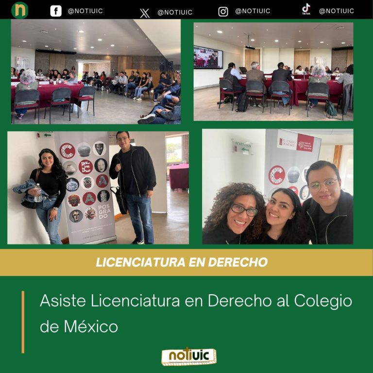 Asiste Licenciatura en Derecho a conferencia en el Colmex sobre conflicto Israel-Palestina